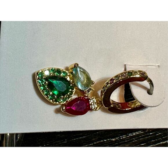 Kate Spade NEW earrings -  Light up the Room hoop dangle earrings - Picture 7 of 9